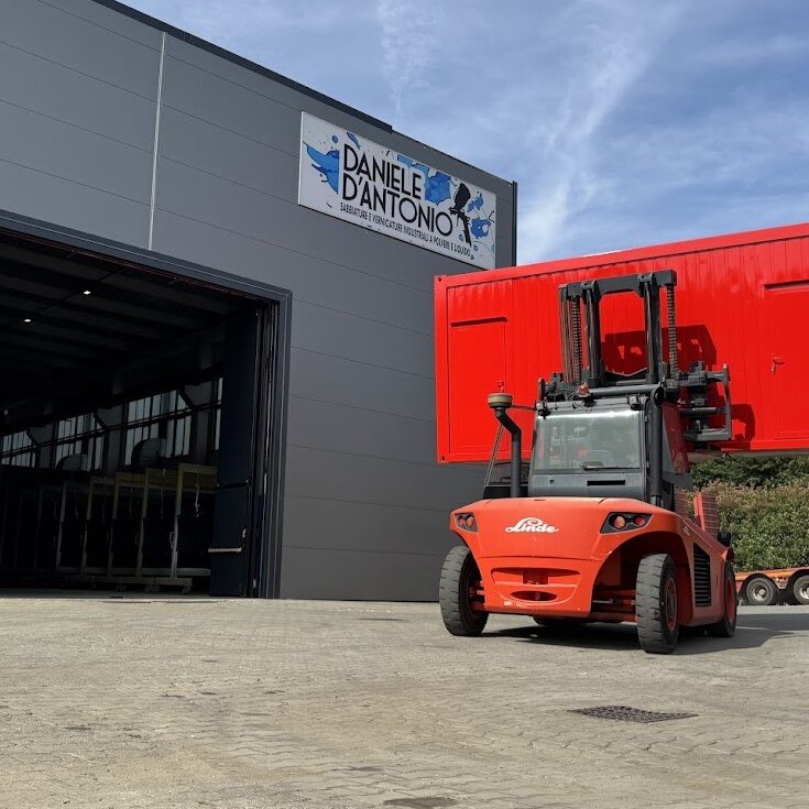 Sede aziendale D'Antonio specializzata in sabbiatura e verniciatura industriale